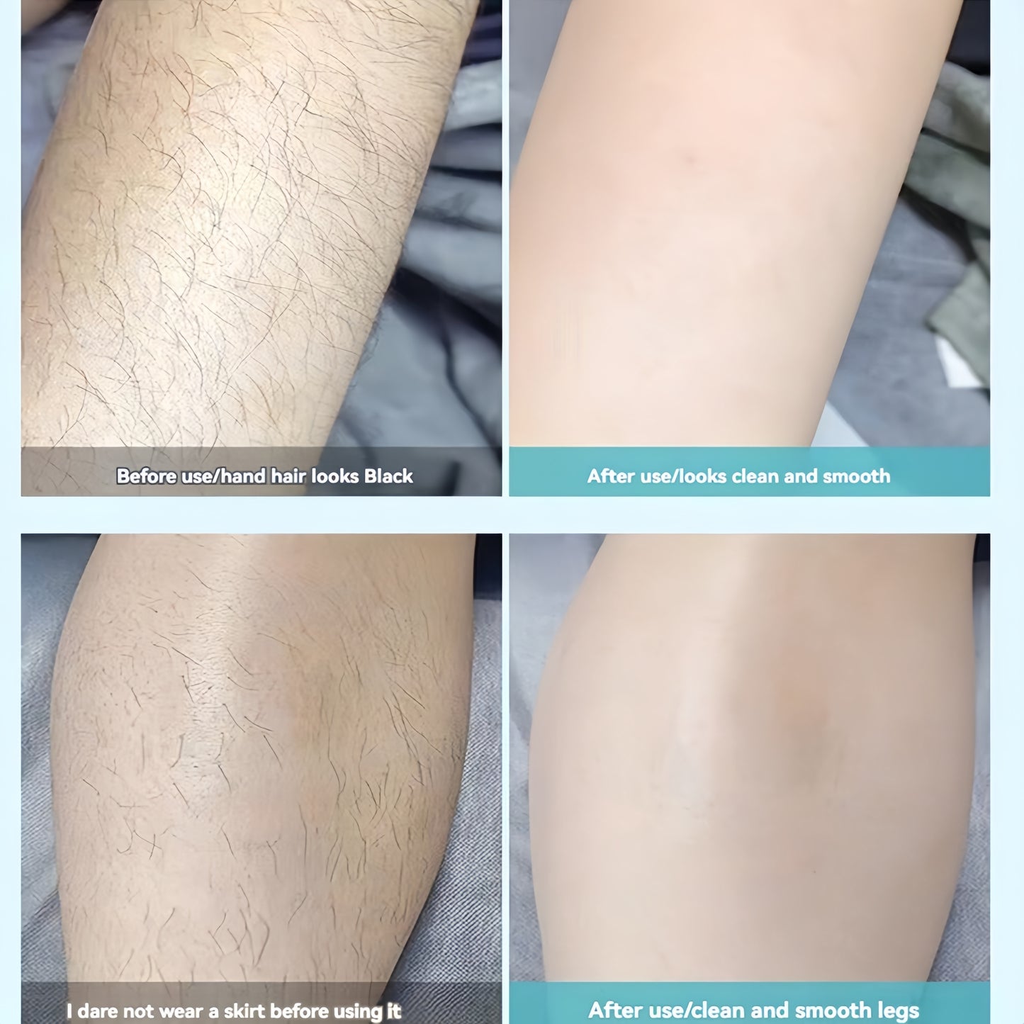 Versatile Portable Hair Removal Tool - Stainless Steel Blade for Armpits, Legs & Bikini Area | Unisex, Fragrance-Free Hair Remover for Women - Wax Hair Removal Kit