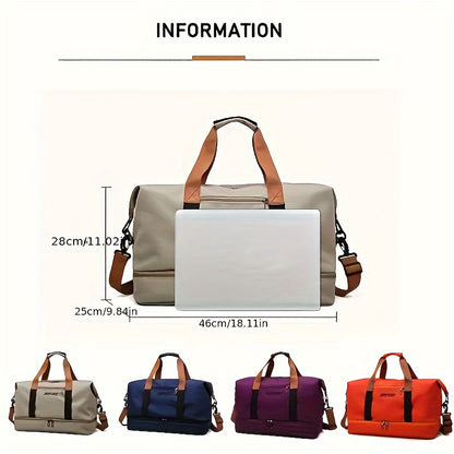 Extra Large Capacity Travel Backpack-Lightweight, Spacious Tote Bag with Multiple Comfort for Organized Travel, Outdoor Yoga and Gym Training-Ideal for Weekend Vacations & Fitness Enthusiasts & Leisure Items &Christmas gift