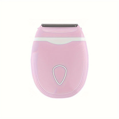 Electric Shaver For Women Electric Razor For Womens Bikini Legs Underarm Hairs Portable Trimmer With Detachable Head Wet Dry Use (No Batteries)