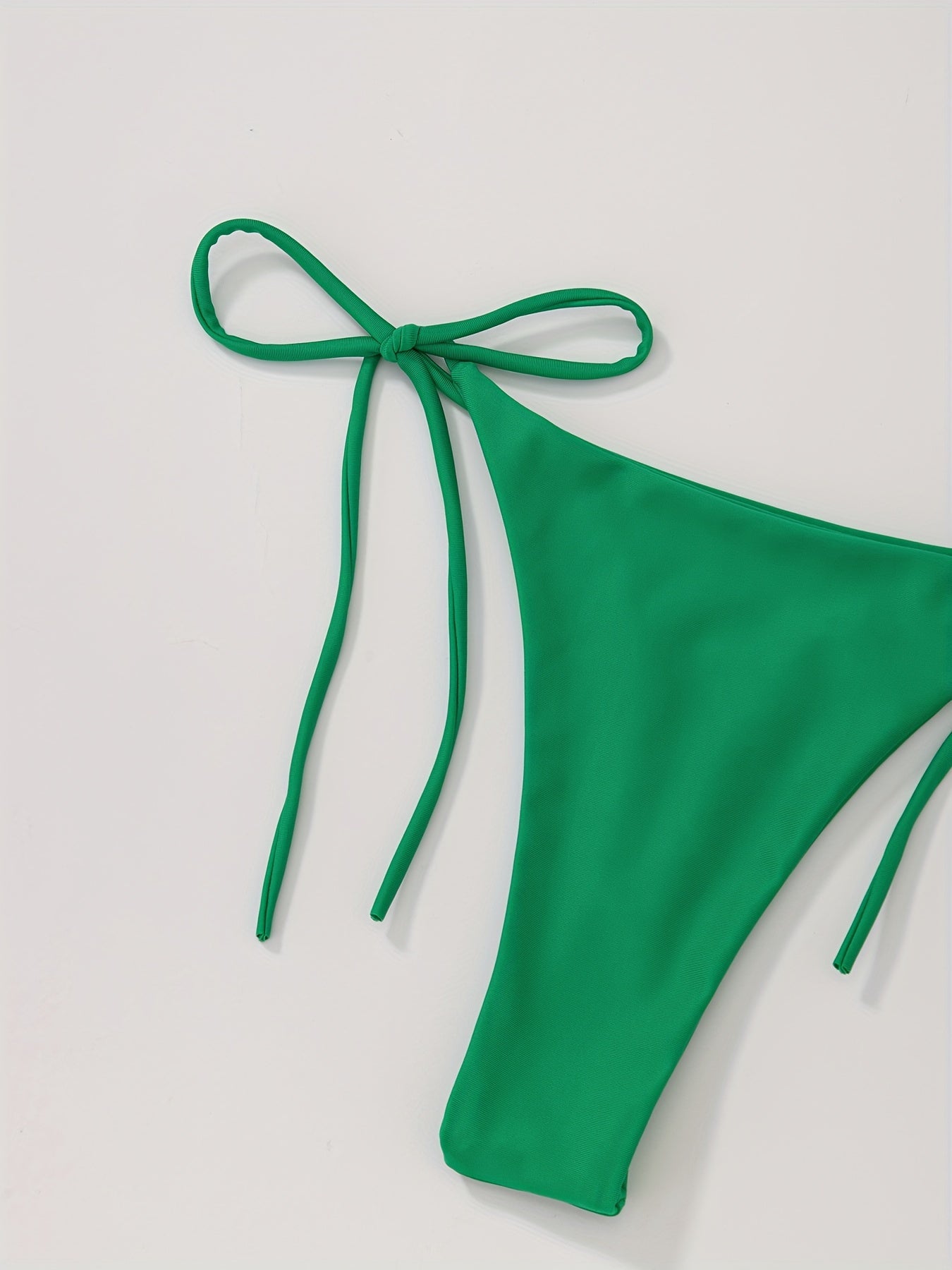 Women's 2 Piece Set Bikini, Halter Bra, V String Bottoms, Women's Swimwear & Clothing