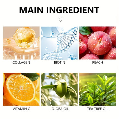 50gbiotin collagen day and night mask, moisturizing, keep the Light Beige hydrated and full, firming the Light Beige, brightening the Light Beige, smoothing the Light Beige, making the Light Beige look younger, suitable for d