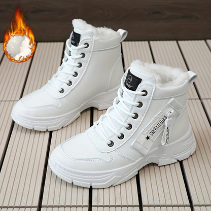 Shoes for Women 2023 Winter New British Student Thick Sole Casual Shoes Heightening Street Photography Women's Shoes