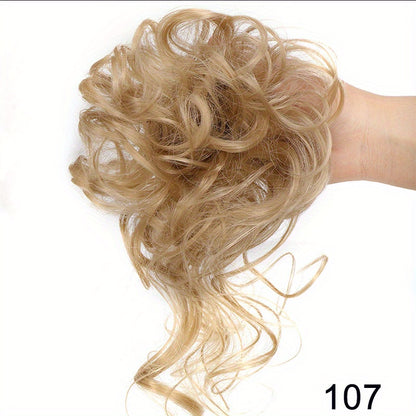 Easy-Attach Curly Bun Scrunchie