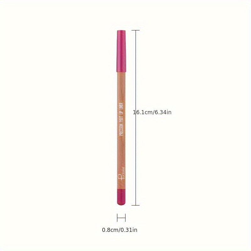 1pc Matte Lipstick & Liner Pen, Waterproof, Long-Lasting, Non-Stick, Berry Shades for All Skin Types, Makeup Pencils for Women, Pudaier