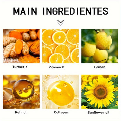 Turmeric Vitamin C Eye Cream Stick, Infused with The Essence of Turmeric And Vitamin C, Revitalizes The Skin Around The Eyes, Making Them Appear Brighter And More Vibrant, Radiating Youthful Energy.