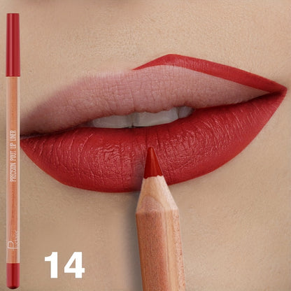 1pc Matte Lipstick & Liner Pen, Waterproof, Long-Lasting, Non-Stick, Berry Shades for All Skin Types, Makeup Pencils for Women, Pudaier