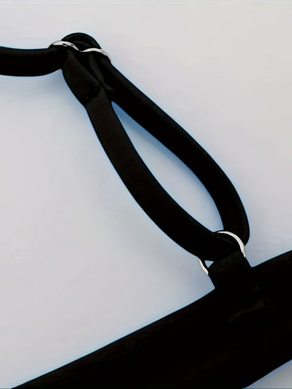 Women's Sexy Bikini Swimwear Set, Two-Piece V Neck & High Cut Bottom Bathing Suit, Adjustable Straps, Quick-Dry Fabric, Beachwear For Summer Pool Parties