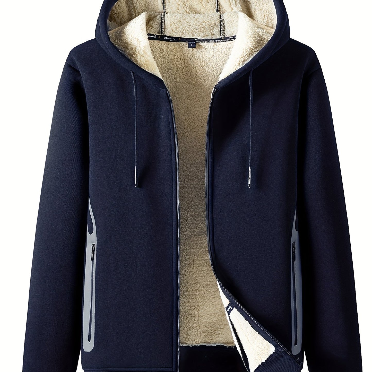 Men's Fleece Hooded Jacket