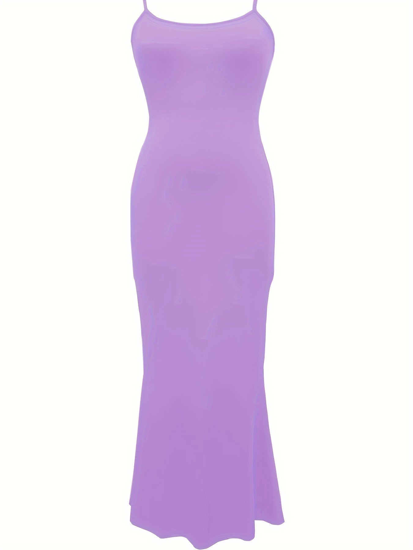 Women's Casual Lounge Slip Long Dress, Sexy Sleeveless Backless Bodycon Maxi Dress, Women's Clothing