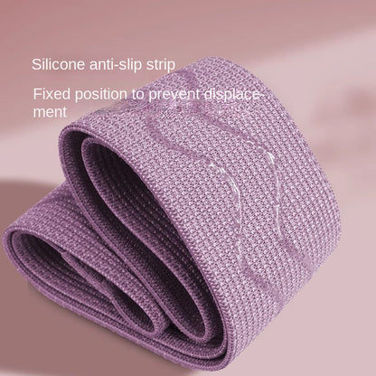 Hip yoga equipment elastic ring resistance band