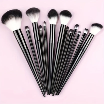 13pcs Makeup Brushes Soft Fluffy Professional Foundation Blush Powder Eyeshadow Kabuki Blending Makeup Brush Beauty Tools Valentine's Day Birthday Gift for Girlfriend