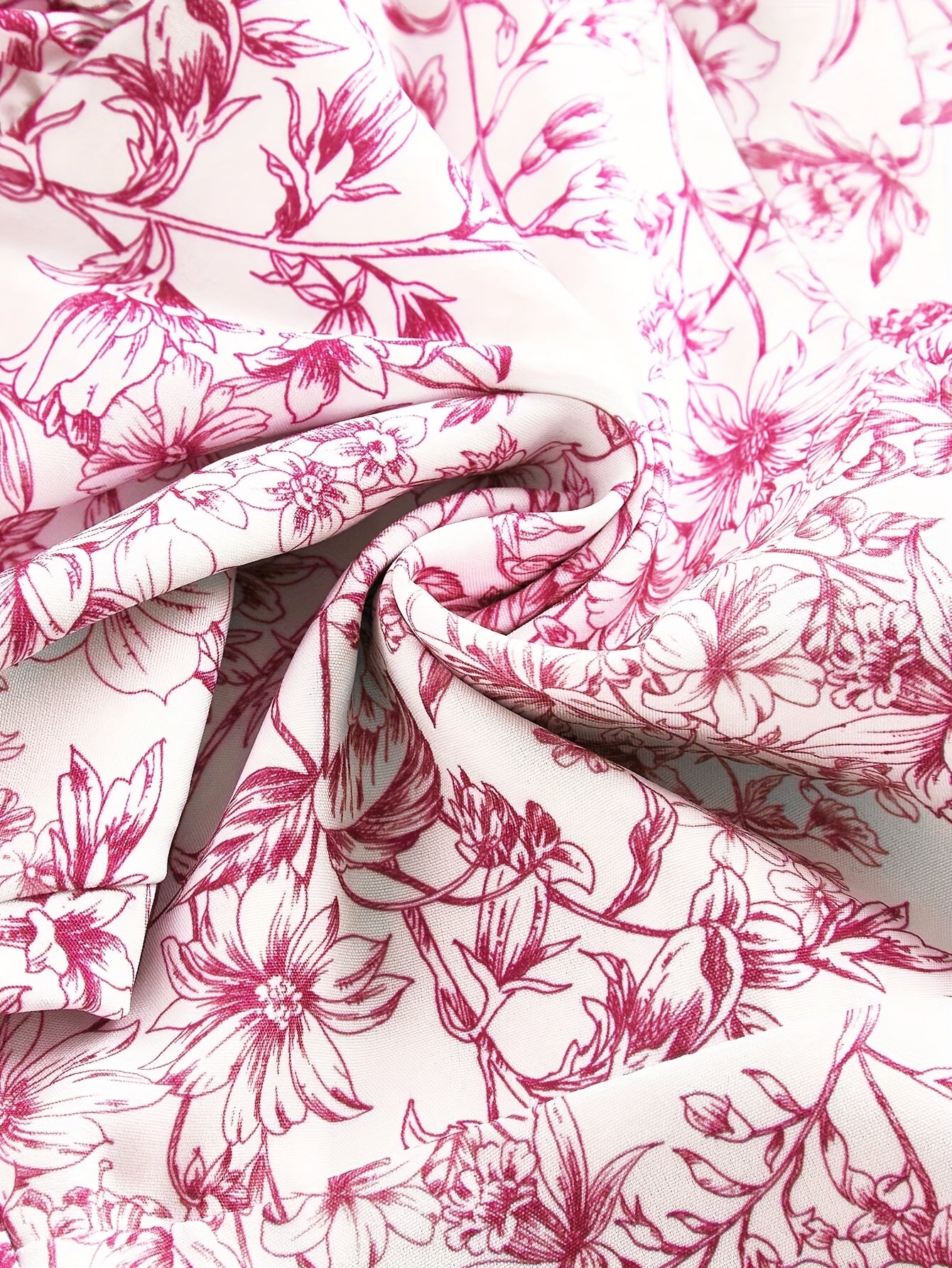 Floral Print Layered Ruffle Hem Halter Dress, Elegant Sleeveless Dress For Spring & Summer, Women's Clothing