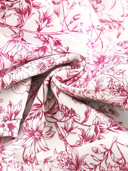 Floral Print Layered Ruffle Hem Halter Dress, Elegant Sleeveless Dress For Spring & Summer, Women's Clothing