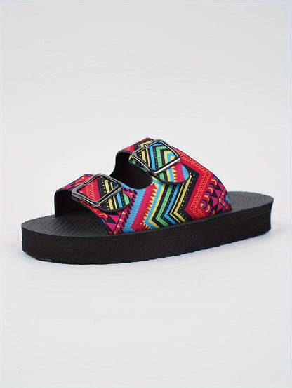 Women's Summer Flat Bottom Slippers Thick Sole Slippers for Women Outdoor