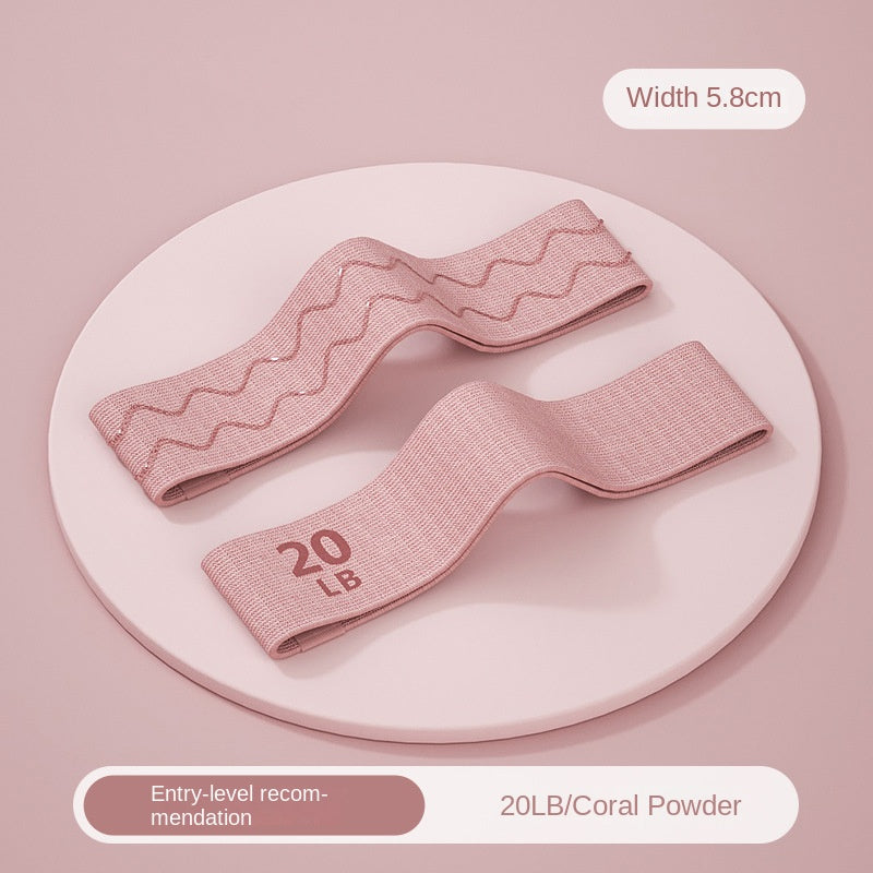 Hip yoga equipment elastic ring resistance band