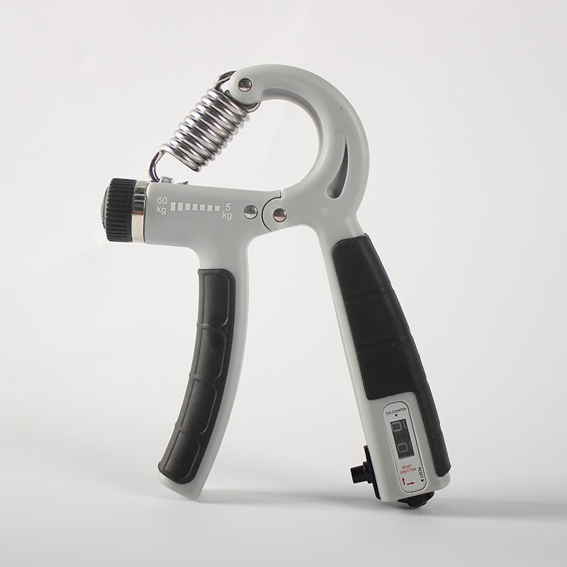 Counting adjustable adhesive grip strength device 5-60KG portable hand grip strength training device fitness grip strength device