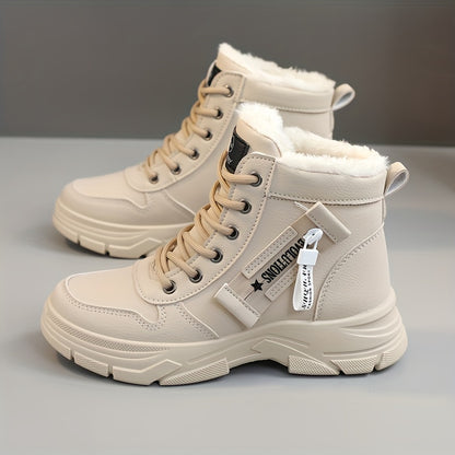 Shoes for Women 2023 Winter New British Student Thick Sole Casual Shoes Heightening Street Photography Women's Shoes