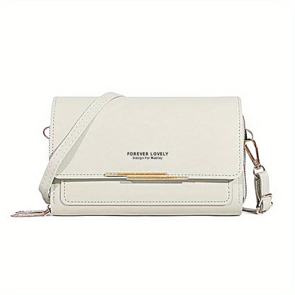 Women's Small Messenger Shoulder Bag Mobile Phone Bag Card Holder Wallet Handbag