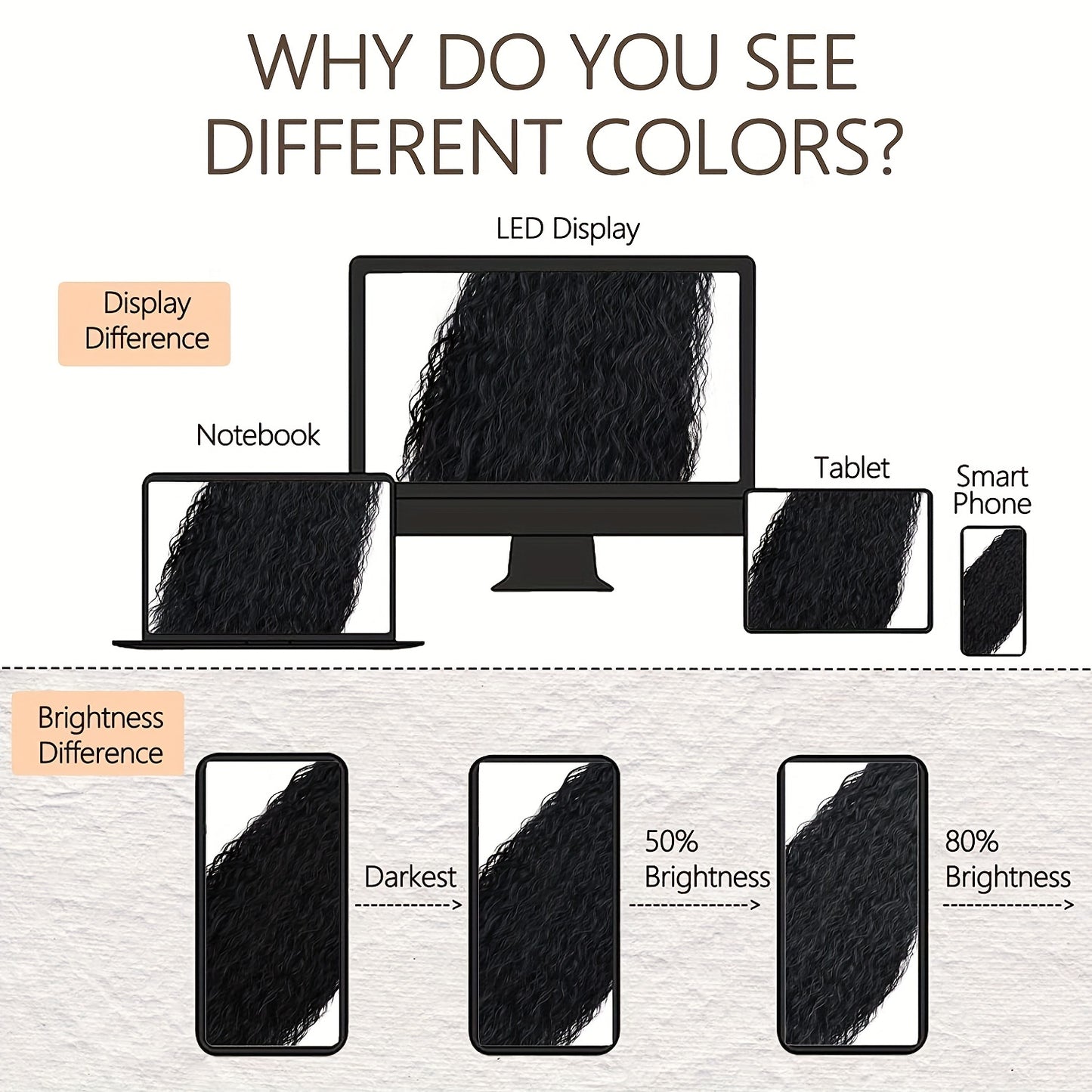 Long Curly Drawstring Ponytail For Women, 55.88cm Black Curly Ponytail Hair Extension, Synthetic Clips In Drawstring Ponytail For Daily Use (Natural Black)