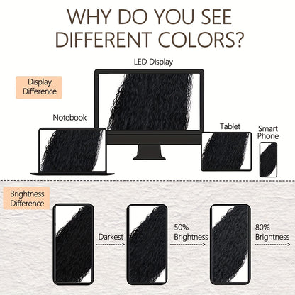 Long Curly Drawstring Ponytail For Women, 55.88cm Black Curly Ponytail Hair Extension, Synthetic Clips In Drawstring Ponytail For Daily Use (Natural Black)