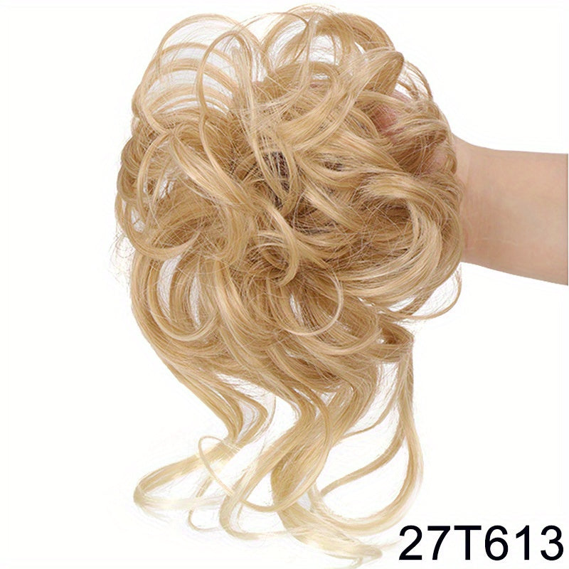 Easy-Attach Curly Bun Scrunchie