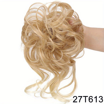 Easy-Attach Curly Bun Scrunchie