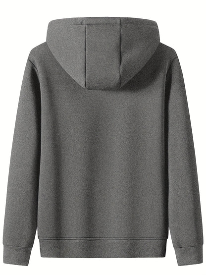 Men's Fleece Hooded Jacket