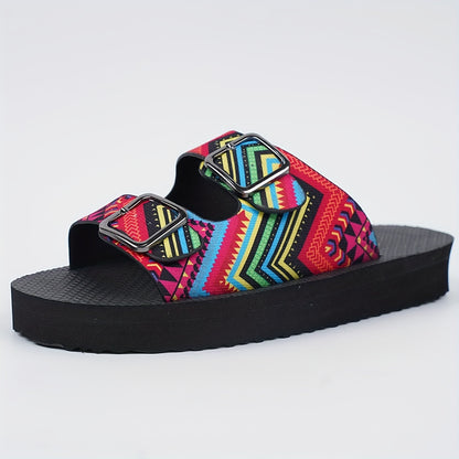 Women's Summer Flat Bottom Slippers Thick Sole Slippers for Women Outdoor