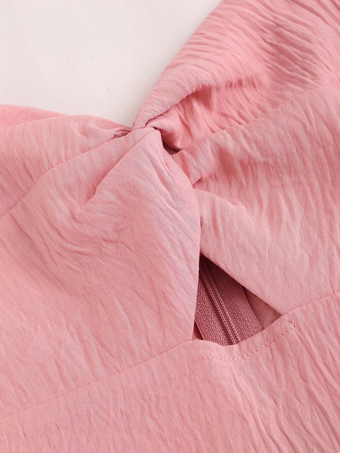 Elegant Bowknot Romper with Tie Waist - Chic Solid Color, V-Neck, Sleeveless Jumpsuit for Women - Perfect for Vacation, Parties & Casual Outfits, Vacation Dress | Bowknot Design | Twist Detail, Bowknot Jumpsuit