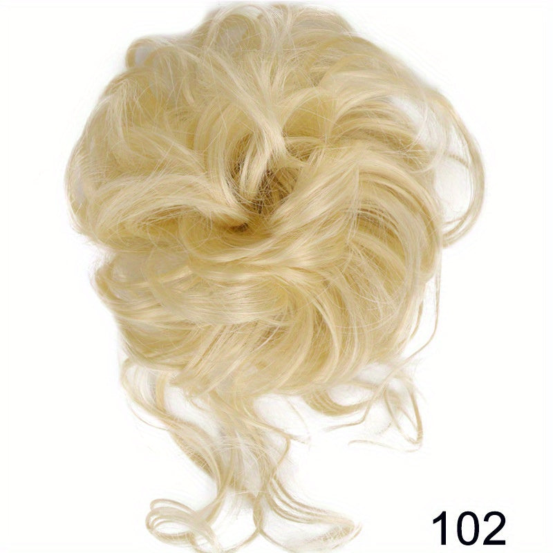 Easy-Attach Curly Bun Scrunchie