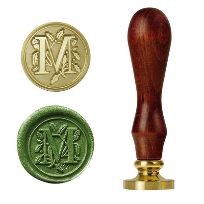 1pc Letter A-M Wax Seal Stamp Vintage Retro