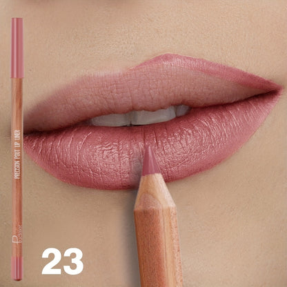 1pc Matte Lipstick & Liner Pen, Waterproof, Long-Lasting, Non-Stick, Berry Shades for All Skin Types, Makeup Pencils for Women, Pudaier