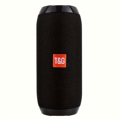 TG117 Portable Wireless Stereo Speaker System - Twin Speaker TWS Technology, Built-in Mic for Hands-Free Calls, FM Radio, TF Card & USB Playback - Perfect for Travel, Outdoor Adventures, and Indoor Entertainment