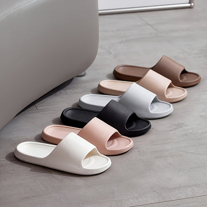 Women'S Thick Sole Non-Slip EVA Slippers Women'S Casual Slip-On Slippers, Beach Indoor and Outdoor Slippers