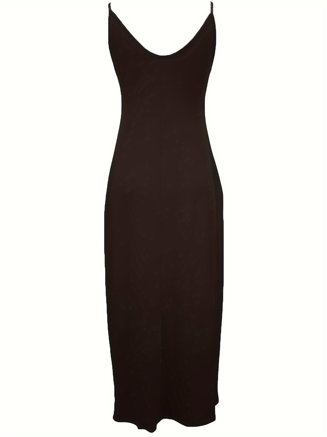 Faith Print Backless Dress, Casual Spaghetti Strap V Neck Loose Dress, Women's Clothing