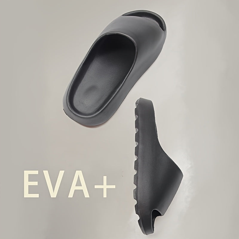 Japanese and Korean Fashion EVA Slippers, Yeezy Couple Style for Men and Women, Soft and Comfortable Elasticity, Stylish Sports Outdoor Indoor Slippers