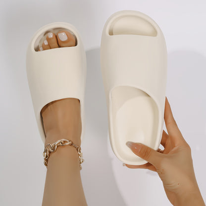 Japanese and Korean Fashion EVA Slippers, Yeezy Couple Style for Men and Women, Soft and Comfortable Elasticity, Stylish Sports Outdoor Indoor Slippers