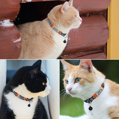 [Fast Arrival] Personalized Pet ID Tag - Durable, Noise-Free, Stylish Slide-On Tag with Engraved Pet's Name, Perfect for Dogs and Cats - Easy to Read, Long-Lasting, and Attractive Design