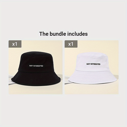 Embroidered Beach Bucket Hat
