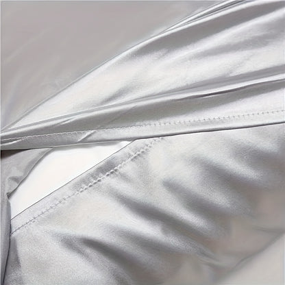 Luxurious Silky Soft Pillowcase - Breathable, Skin-Friendly Cooling Feel, Solid Color With Envelope Closure - Machine Washable