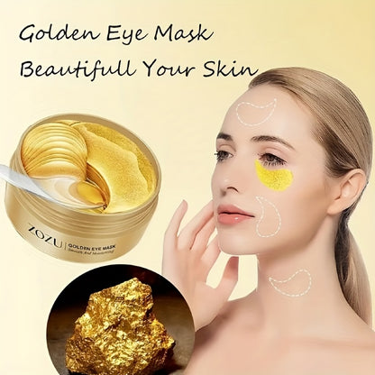 Collagen Eye Mask For Moisturizing & Refining Pores, Tightening And Lifting The Skin Around The Eyes, Brightening And Smoothing The Skin Around The Eyes, For Women And Men
