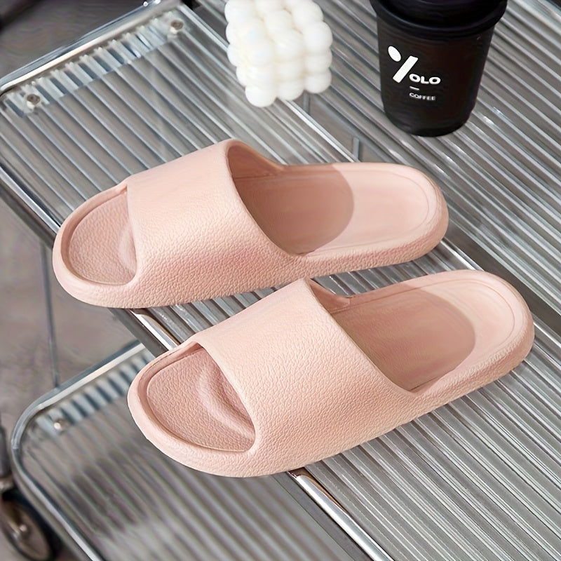 Women'S Thick Sole Non-Slip EVA Slippers Women'S Casual Slip-On Slippers, Beach Indoor and Outdoor Slippers