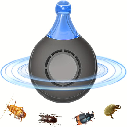 Ultrasonic Flea & Tick Repeller For Pets - Mosquito Repellent - Bug Repellent - Insect Repellent - Ultrasonic Pest Repeller - Flea And Tick Prevention For Cats & Dogs - Dog Flea & Tick Control The Flea Collar Will Protect You