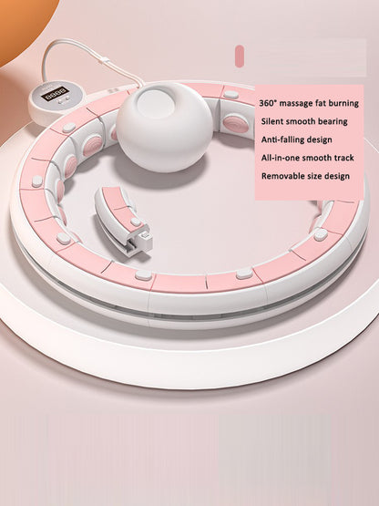 Intelligent Hula Hoop Female Slimming Belly Artifact Waist and Waist Excess Fat Sports Equipment Weight Loss and Fat Burning Special