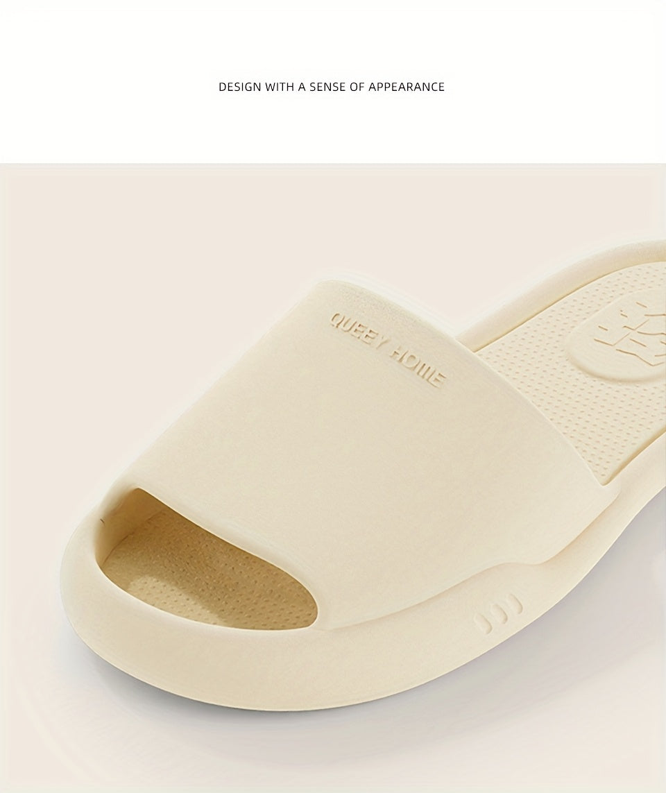 Unisex Breathable, Non-Slip, Foldable EVA Slippers with a Minimalist Round Toe Design, Suitable for Indoor Home Use for Both Men And Women, Ideal for All Seasons, Travel, And Everyday Wear.