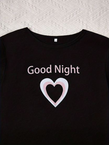 3pcs Women's Plaid Pajama Set - Comfortable Polyester Knit, Crew Neck, Short Sleeve Top with Cropped Pants and Shorts for All-Season Sleepwear