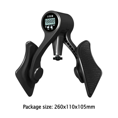 Digital Counter Hip Trainer Leg Trainers Pelvic Floor Muscle Strength Adjustable Leg Exerciser Inner Thigh Fitness Equipment