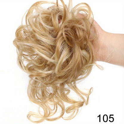 Easy-Attach Curly Bun Scrunchie