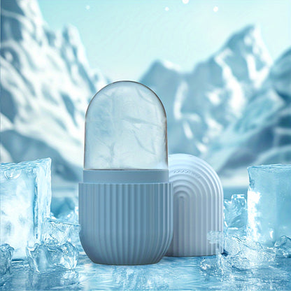 [Fragrance-Free Ice Roller] Fragrance-Free Ice Roller for Face - 1pc, Battery-Free Skincare Tool for Glowing Skin, Ideal for Daily Facial Care & Massage