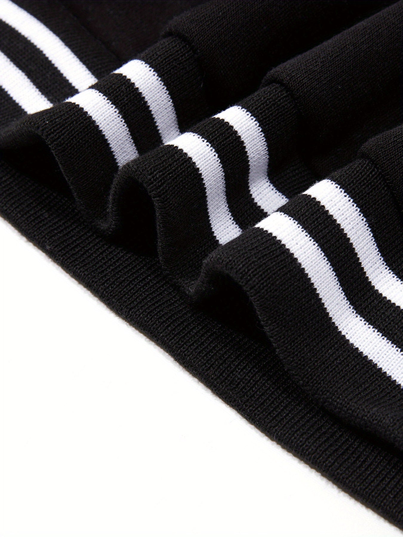 Chic NY-Inspired Women's Varsity Jacket - Elegant Black and White Baseball Uniform Style with Large "58.42cm & NYC Lettering, Striped Accents, Button Closure, Long Sleeves - Perfect for Spring & Autumn Casual Wear